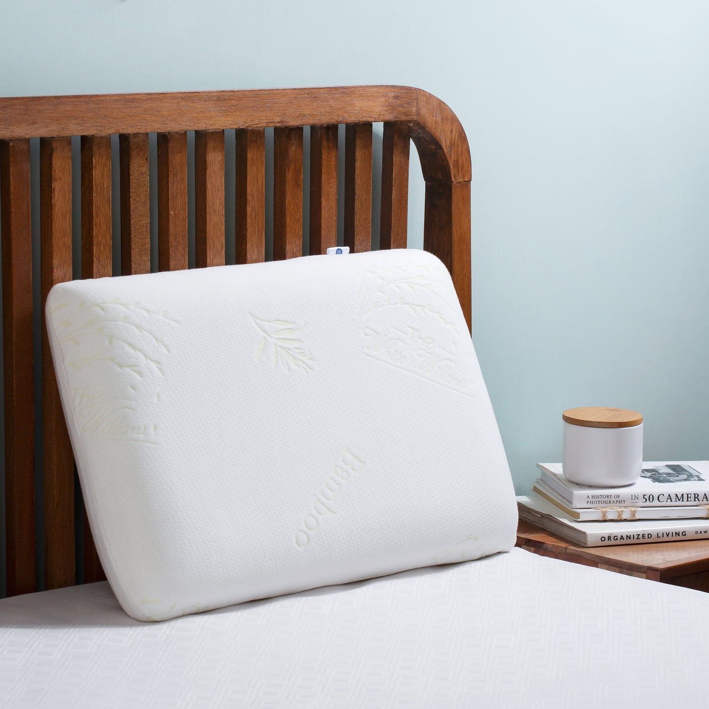 Aspen - Bed Pillow - Regular - Bamboo Green